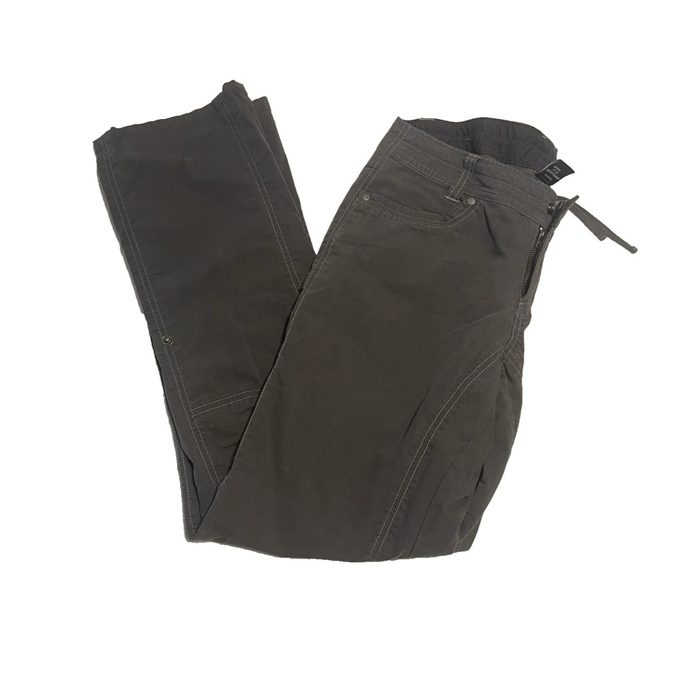 Kuhl Women's Splash Roll-Up Pant Grey Size 8 Reg Hiking Camping Outdoors